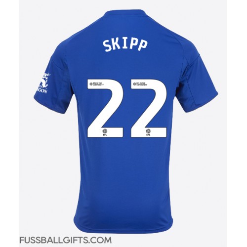 Leicester City Oliver Skipp #22 Fußballbekleidung Heimtrikot 2025-26 Kurzarm
